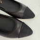 Chanel Smooth Pointed Toe Ballet (Black)