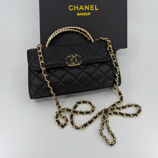 Chanel VIP Chain Crossbody Top Handle