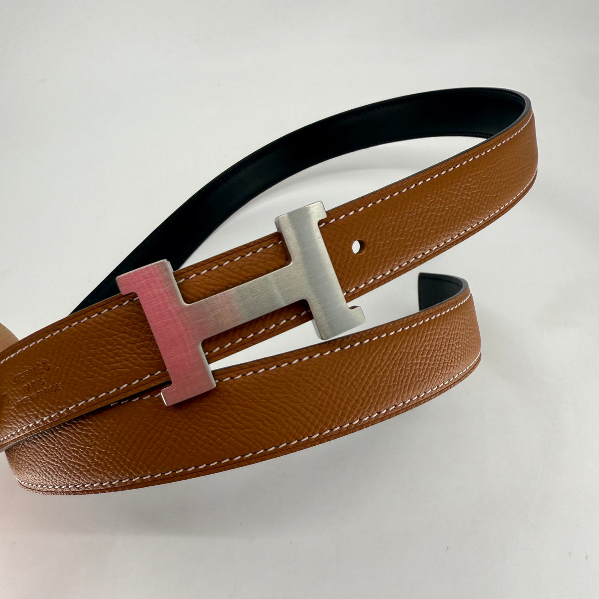 Hermes H Constance Belt SHW 24mm