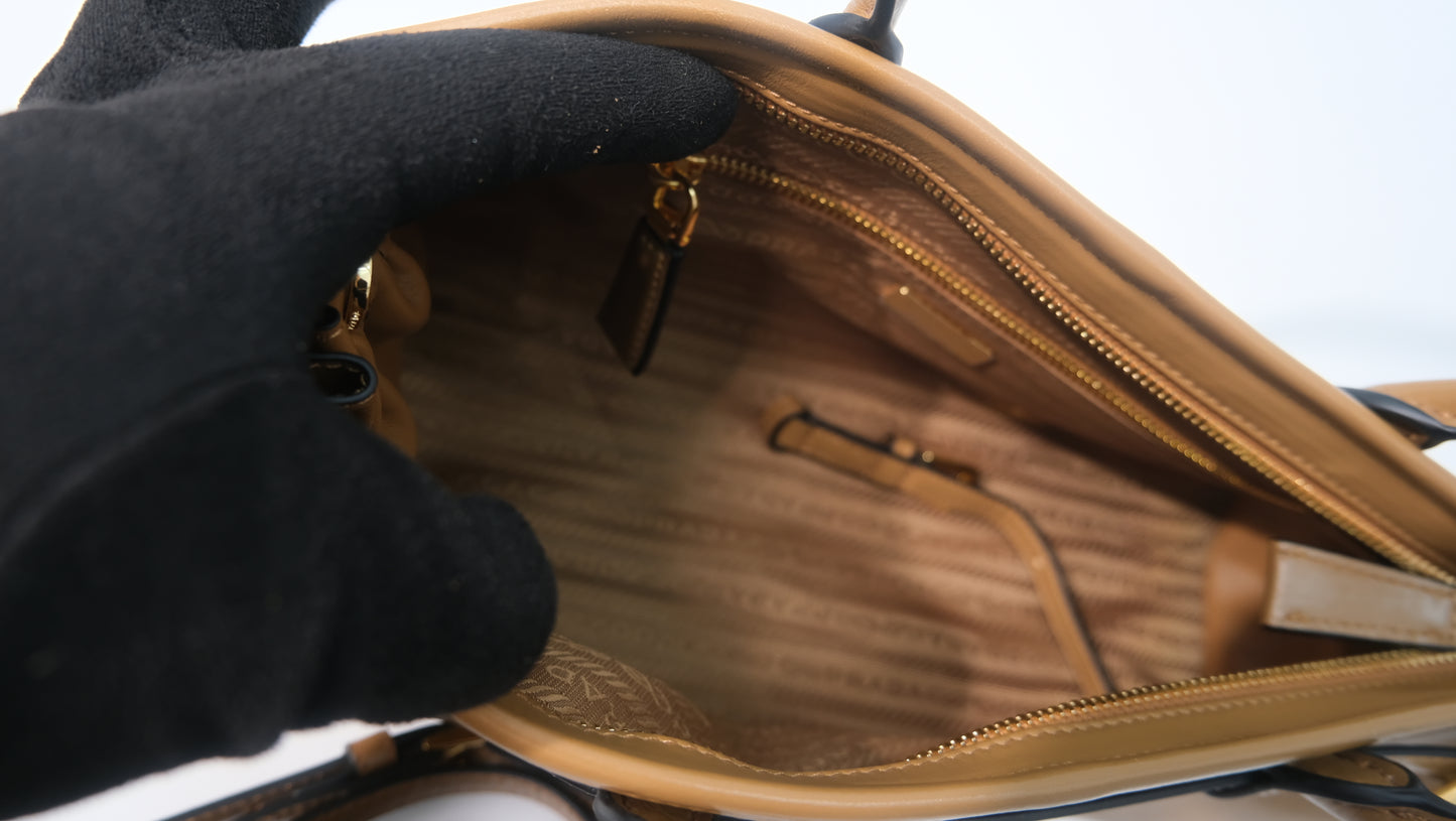 Prada Bonnie Medium Leather Shoulder Bag