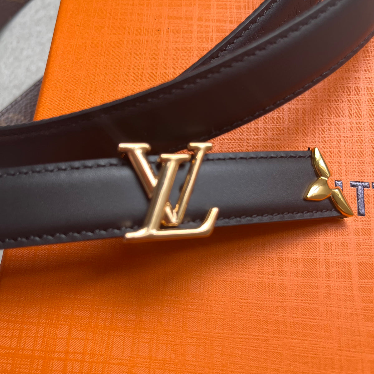 Louis Vuitton Reversible Belt (Black)