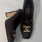 Chanel Square Cap Toe Pumps