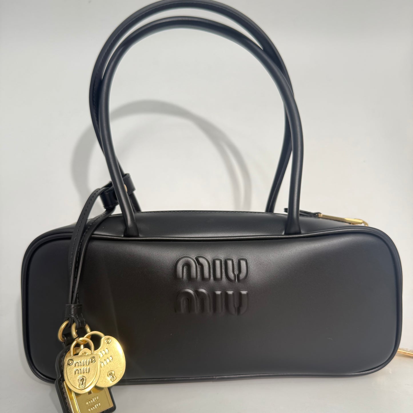 Miu Miu Black Bowler Bag (Small)