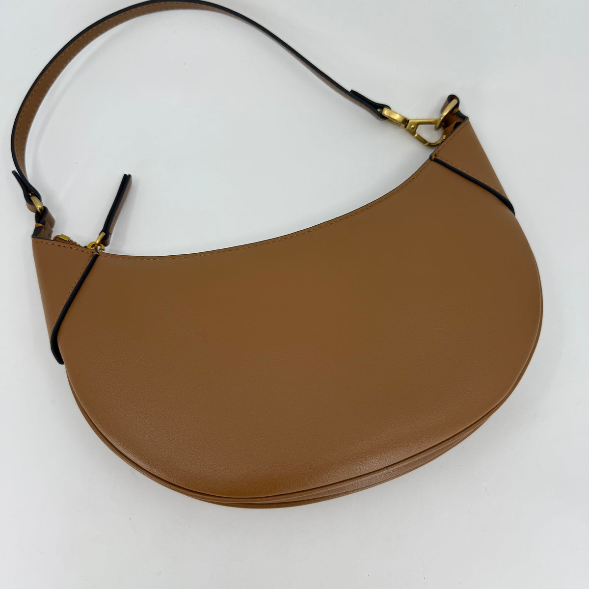 Ralph Lauren Crescent Moon Bag (Brown)