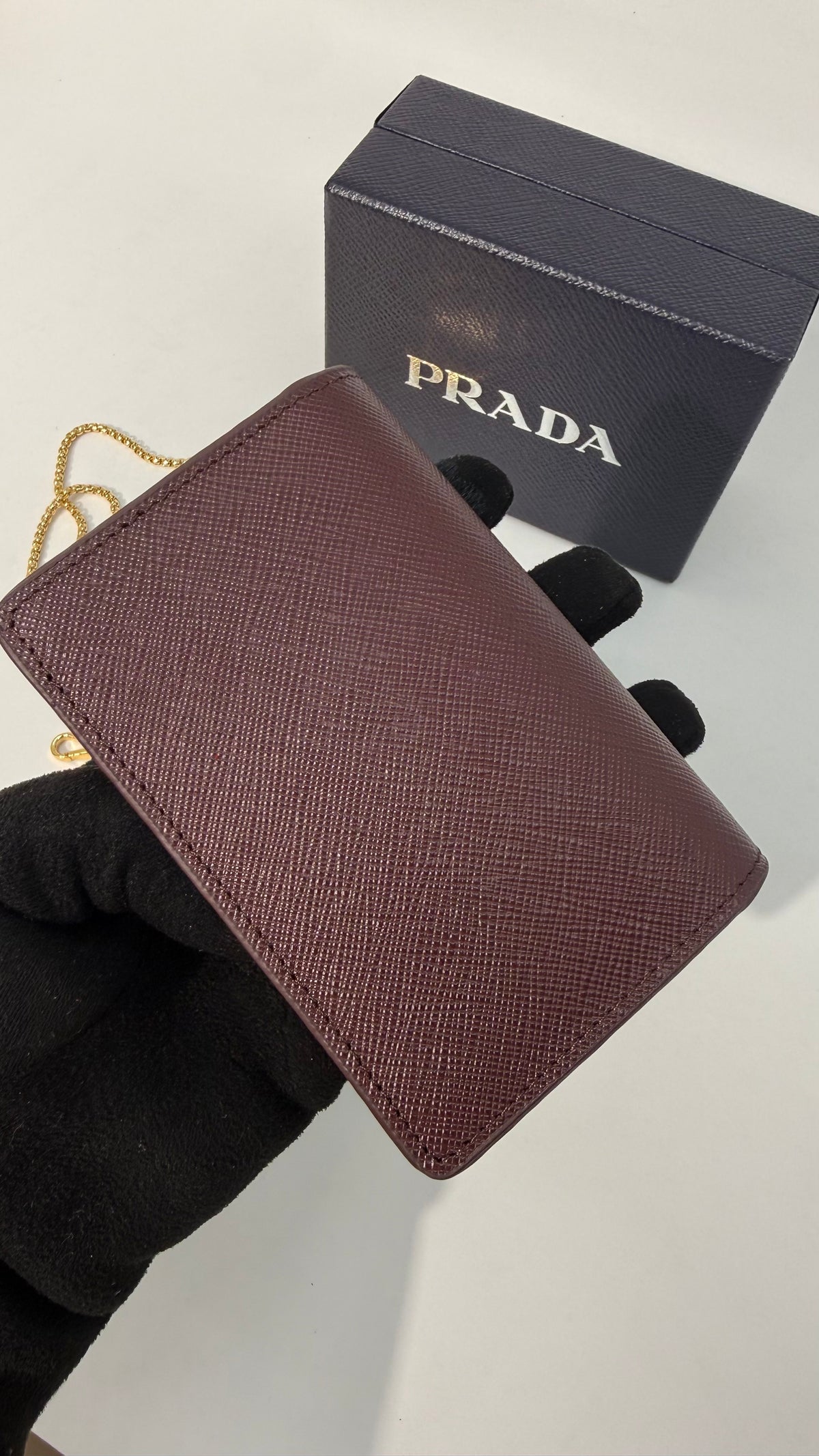 Prada Tessuto Wallet on Chain