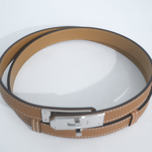 Hermes Kelly Belt (SHW)
