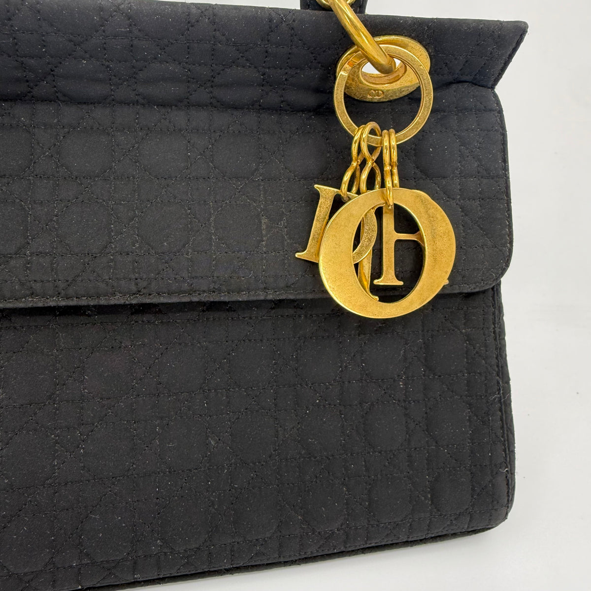 Christian Dior Cannage Tote Bag