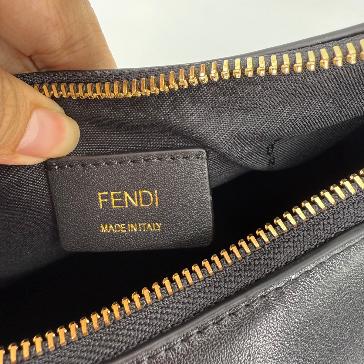 Fendigraphy Crescent Moon Bag