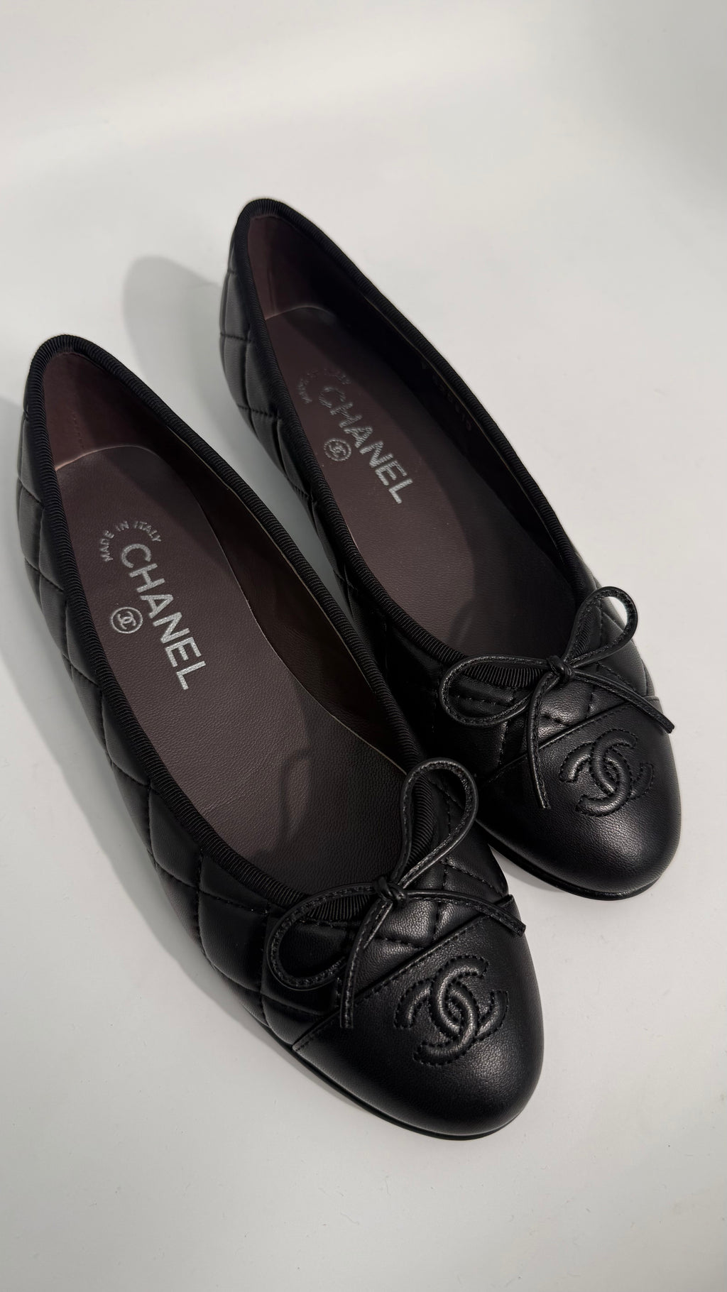 Chanel Ballet Quilted Flats