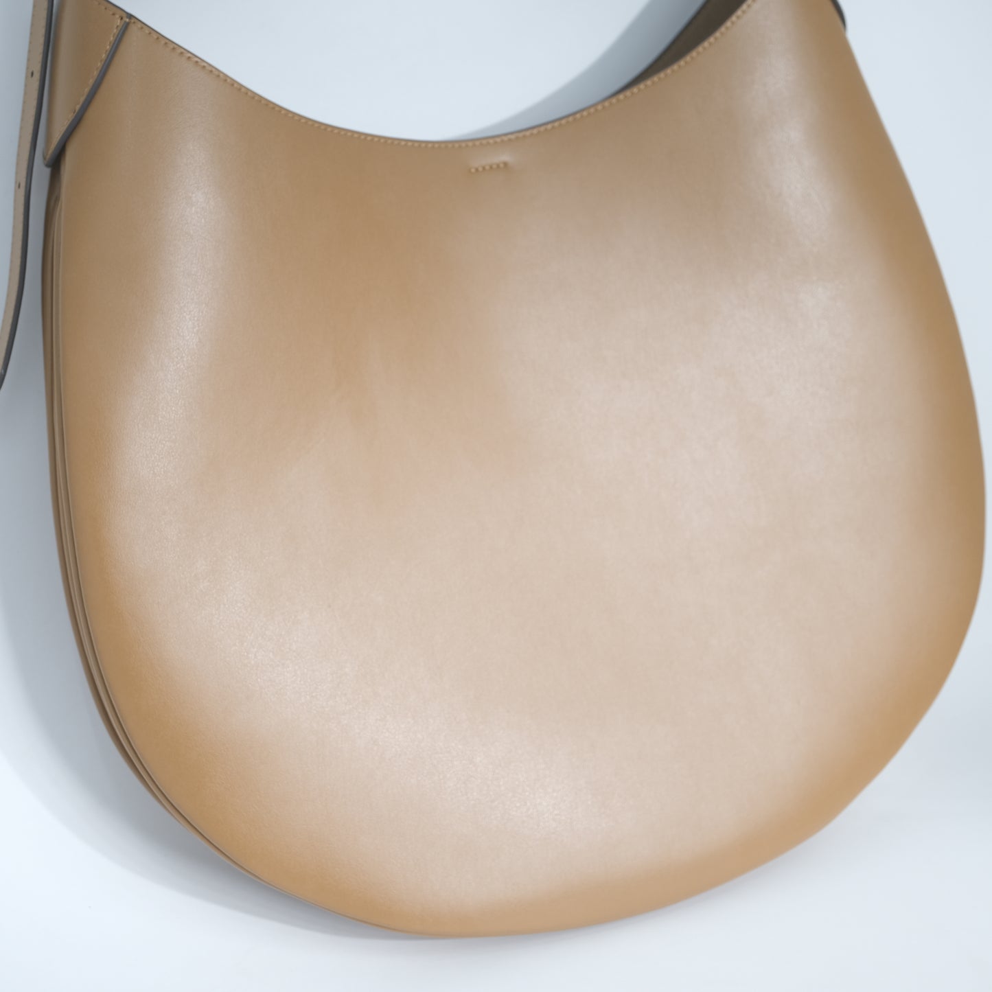 Ralph Lauren Half Hobo Moon Bag (Brown)