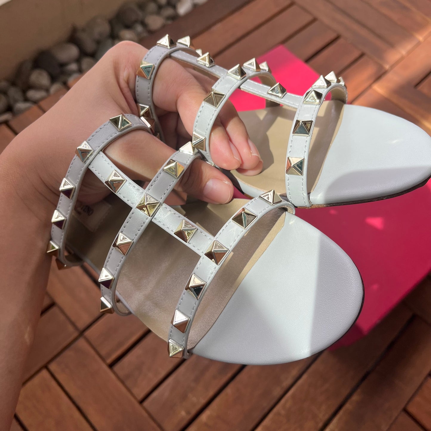 Valentino Rock Studs Flats