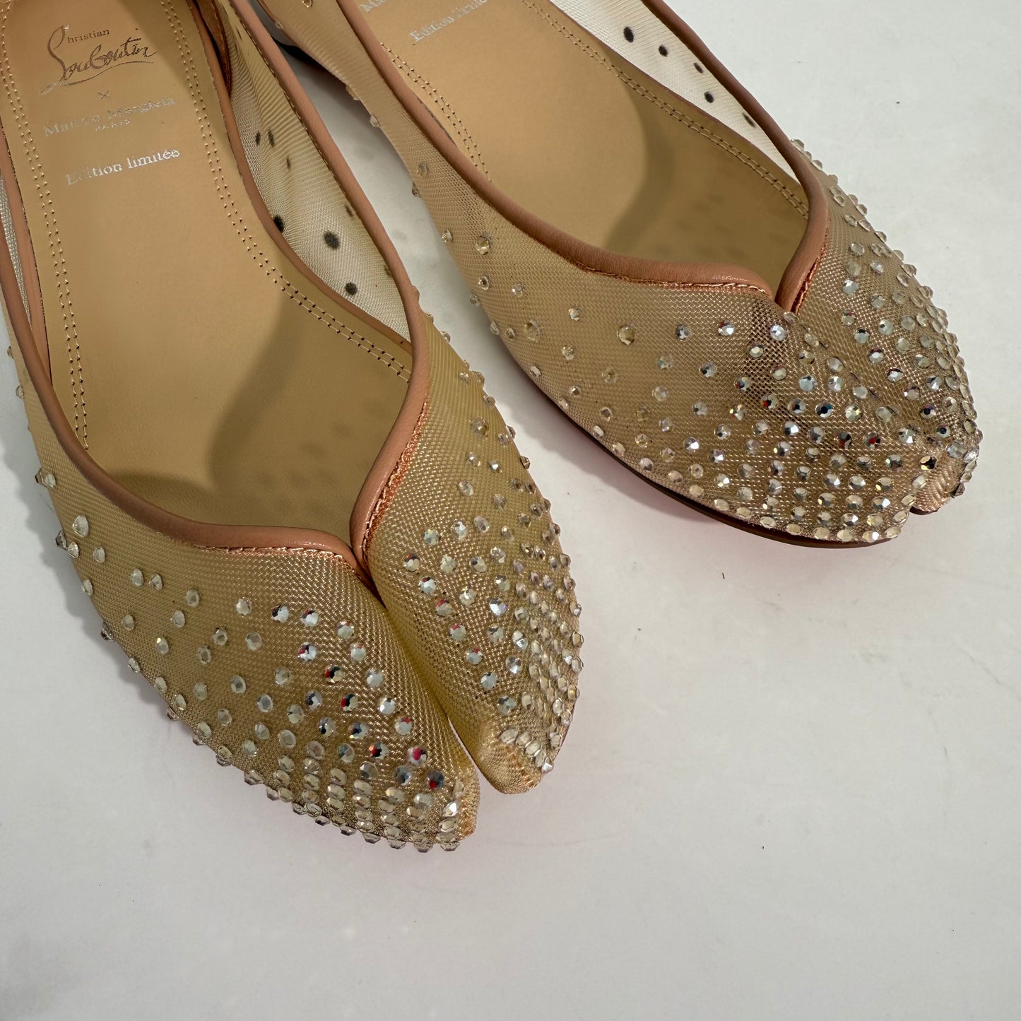 Christian Louboutin Follies Strass Ballerina