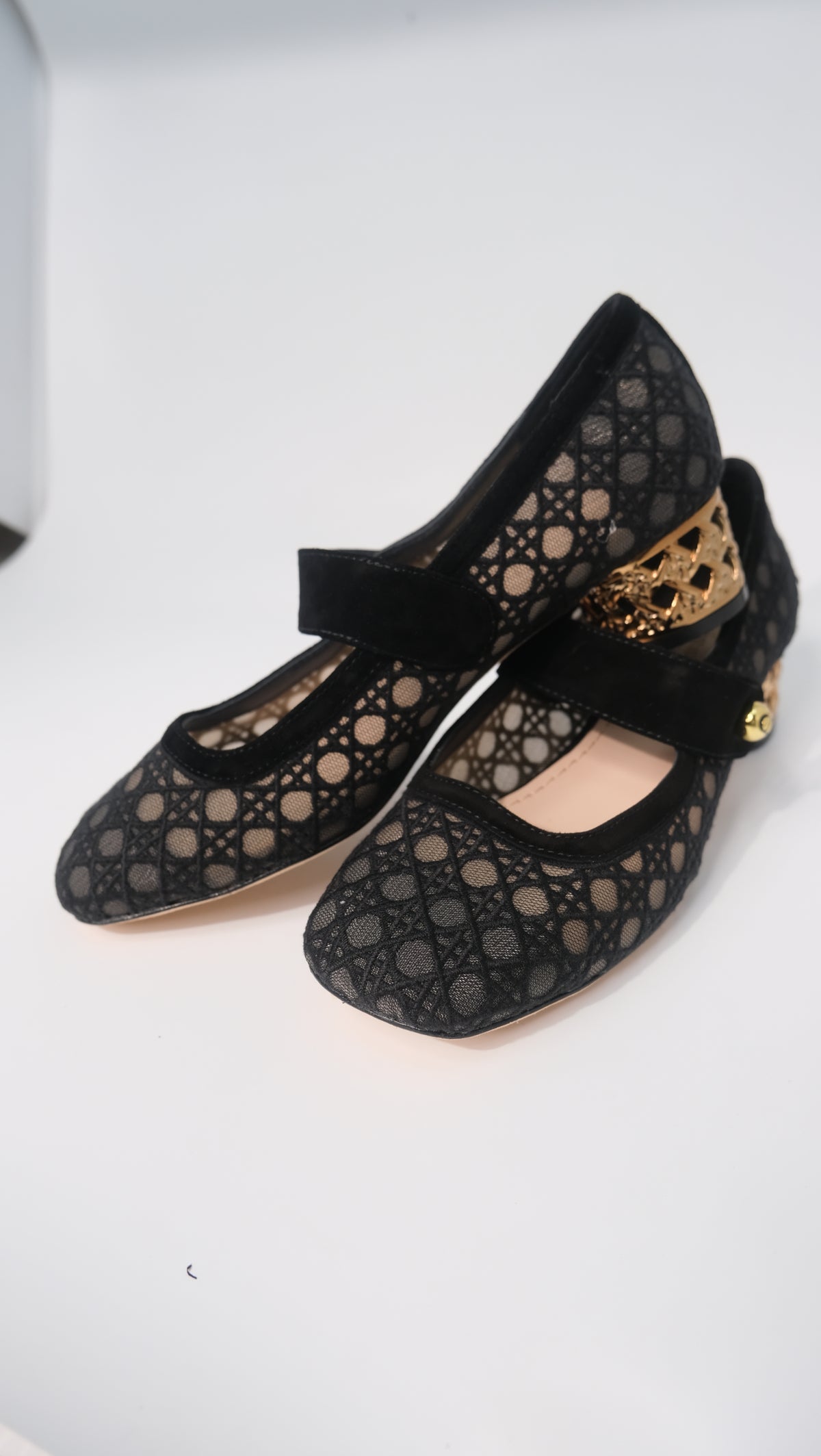 Christian Dior Lace Mary Jane Shoes