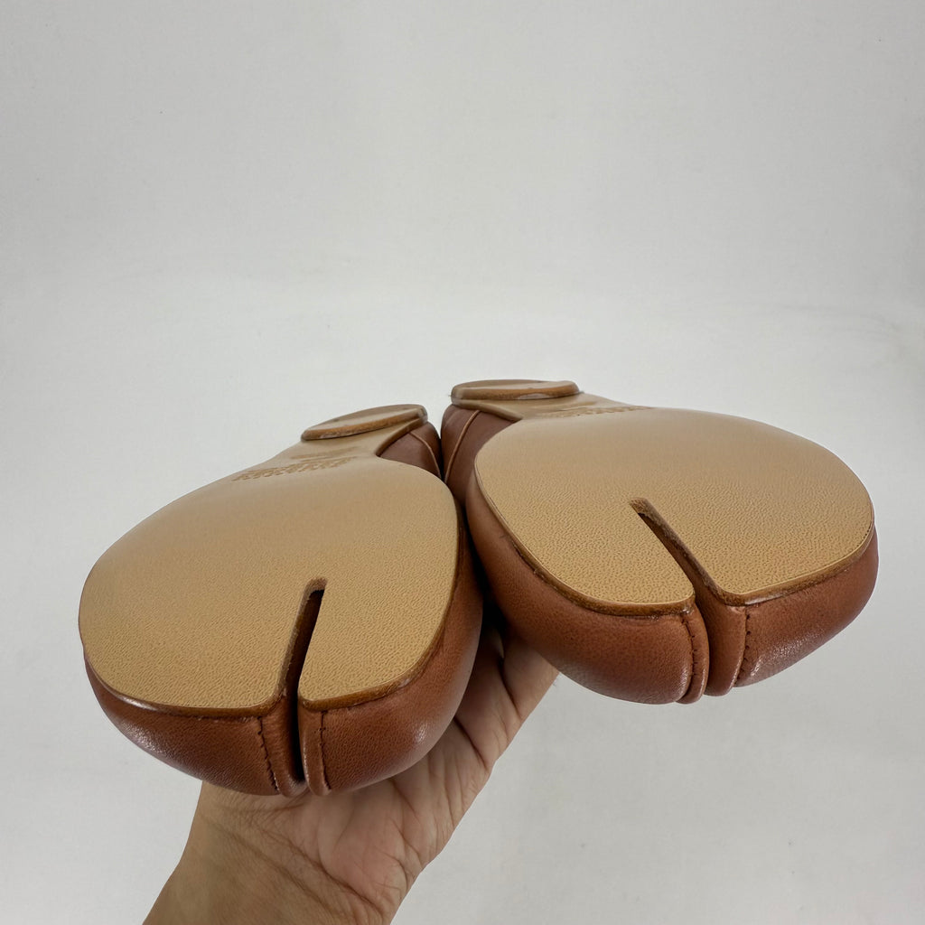 Maison Margiella Tabi Doll Shoes (Tan)