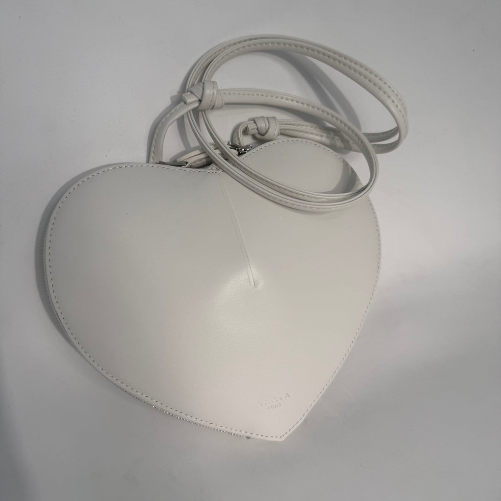 Alaïa Le Cœur Bag White