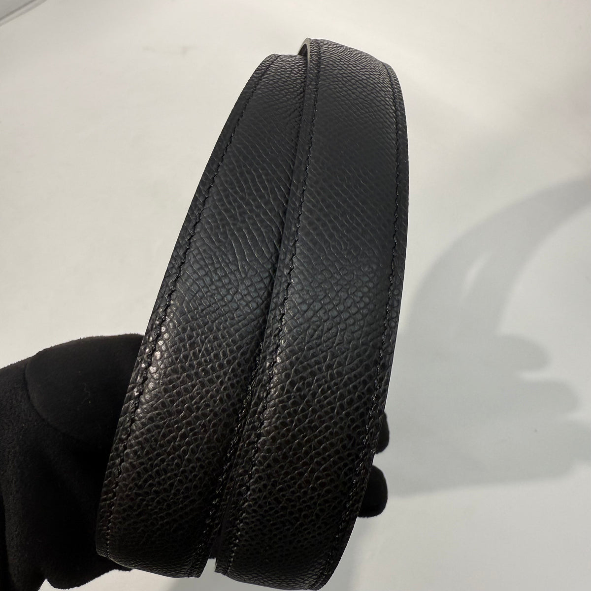 Hermes H Constance Belt (Black)