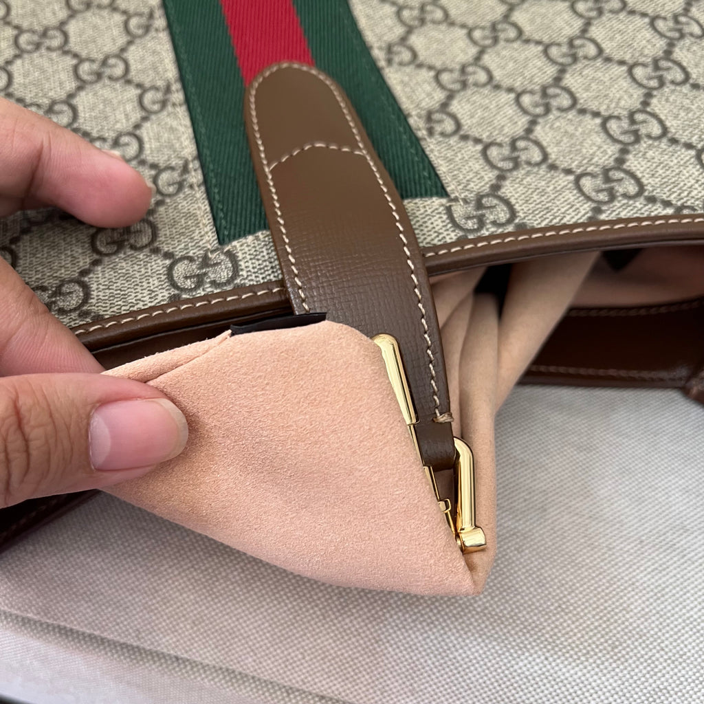 Gucci Jackie Horsebit 1961 (Monogram)