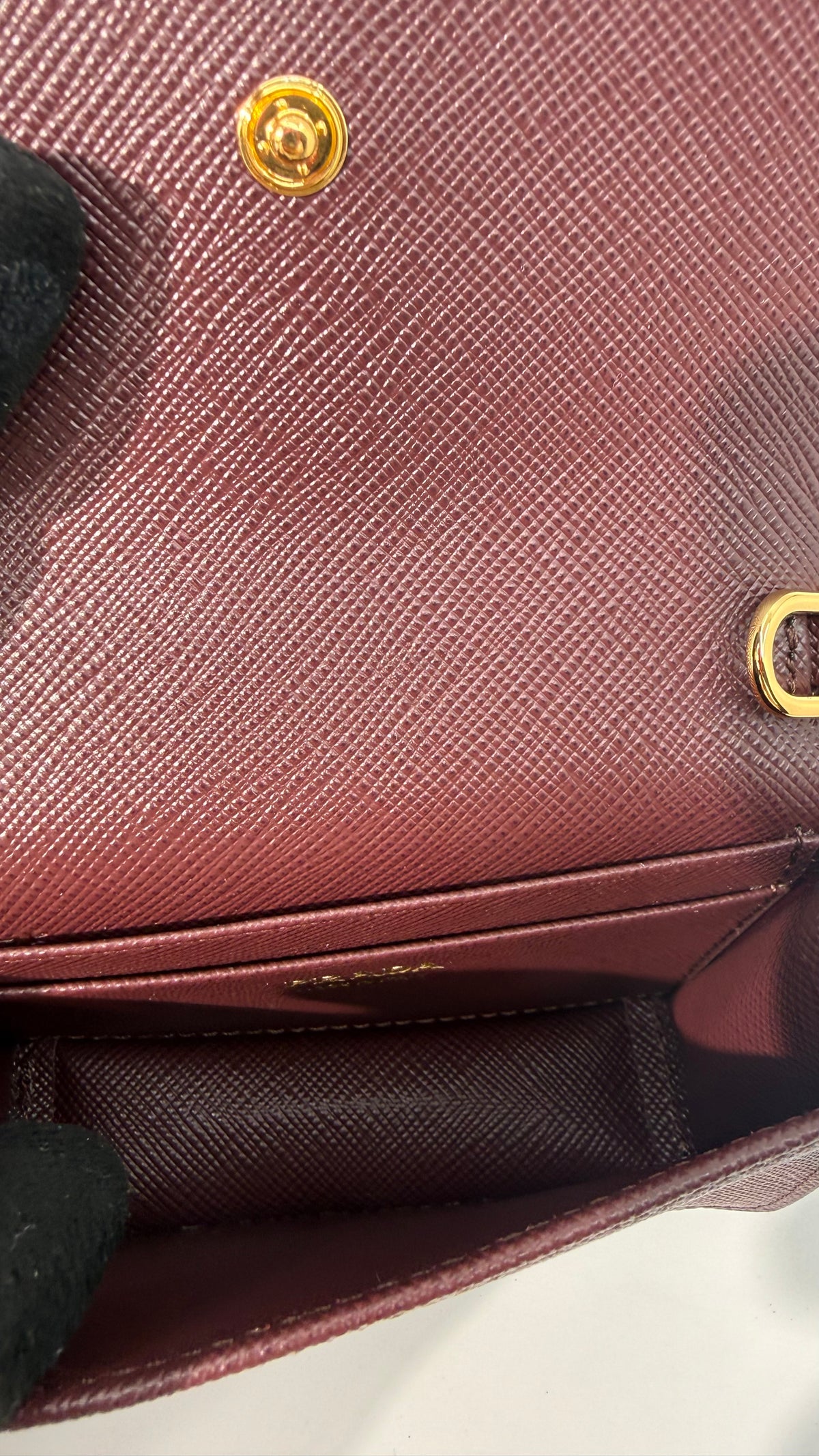 Prada Tessuto Wallet on Chain