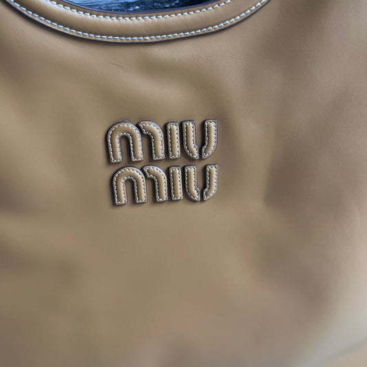 Miu Miu Nappa Large Ivy Tote