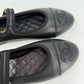 Chanel Mary Jane Black Ballet Shoes