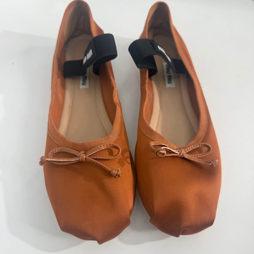 Miu Miu Satin Ballet Shoes