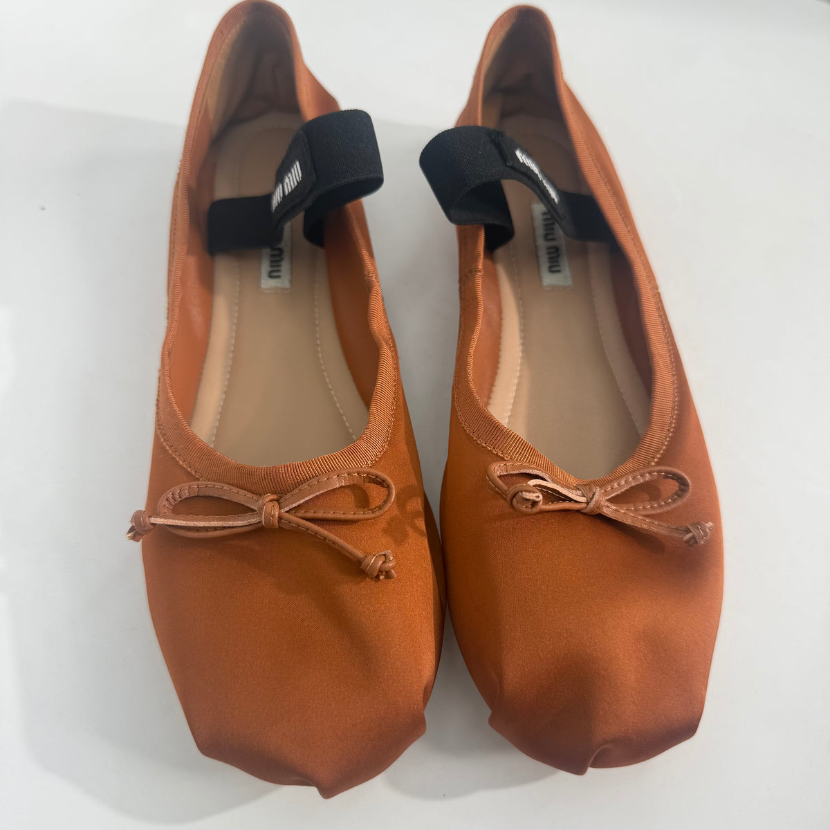 Miu Miu Satin Ballet Shoes