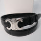 Celine Triomphe Belt (SHW)