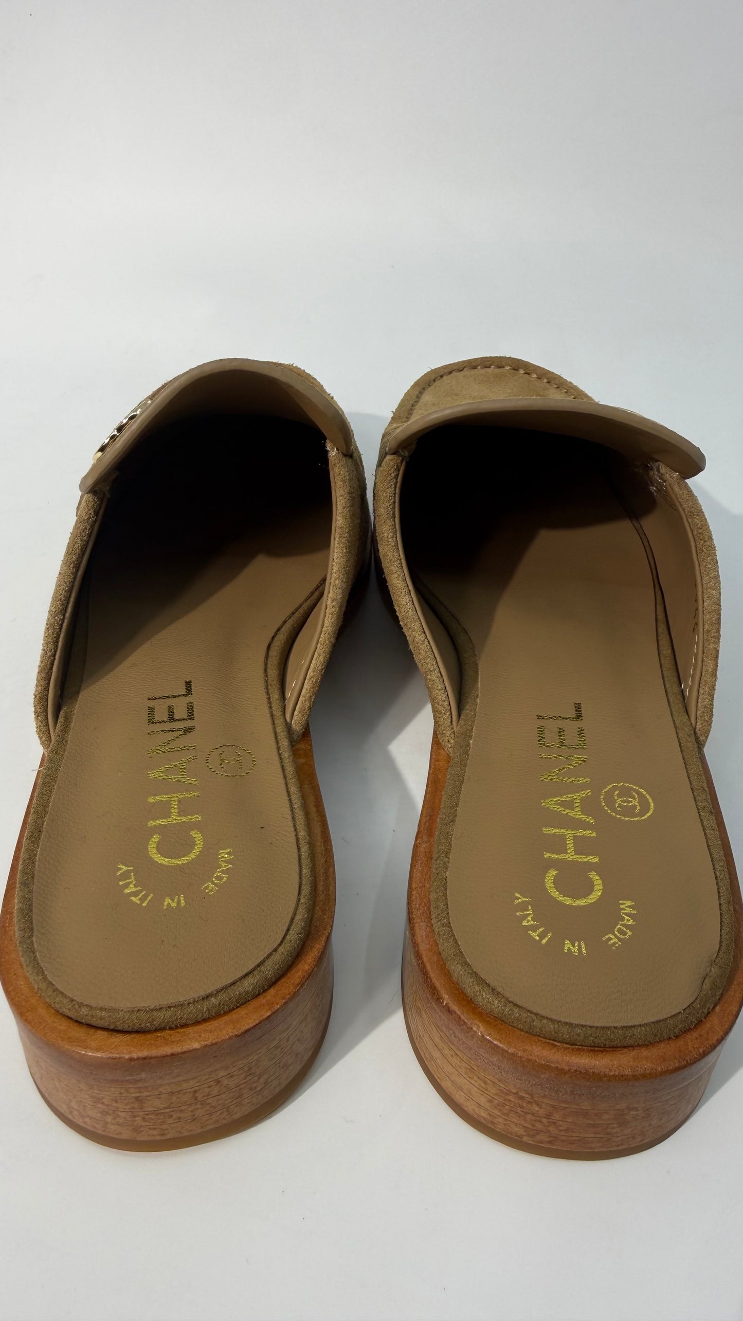 Chanel Suede Mule