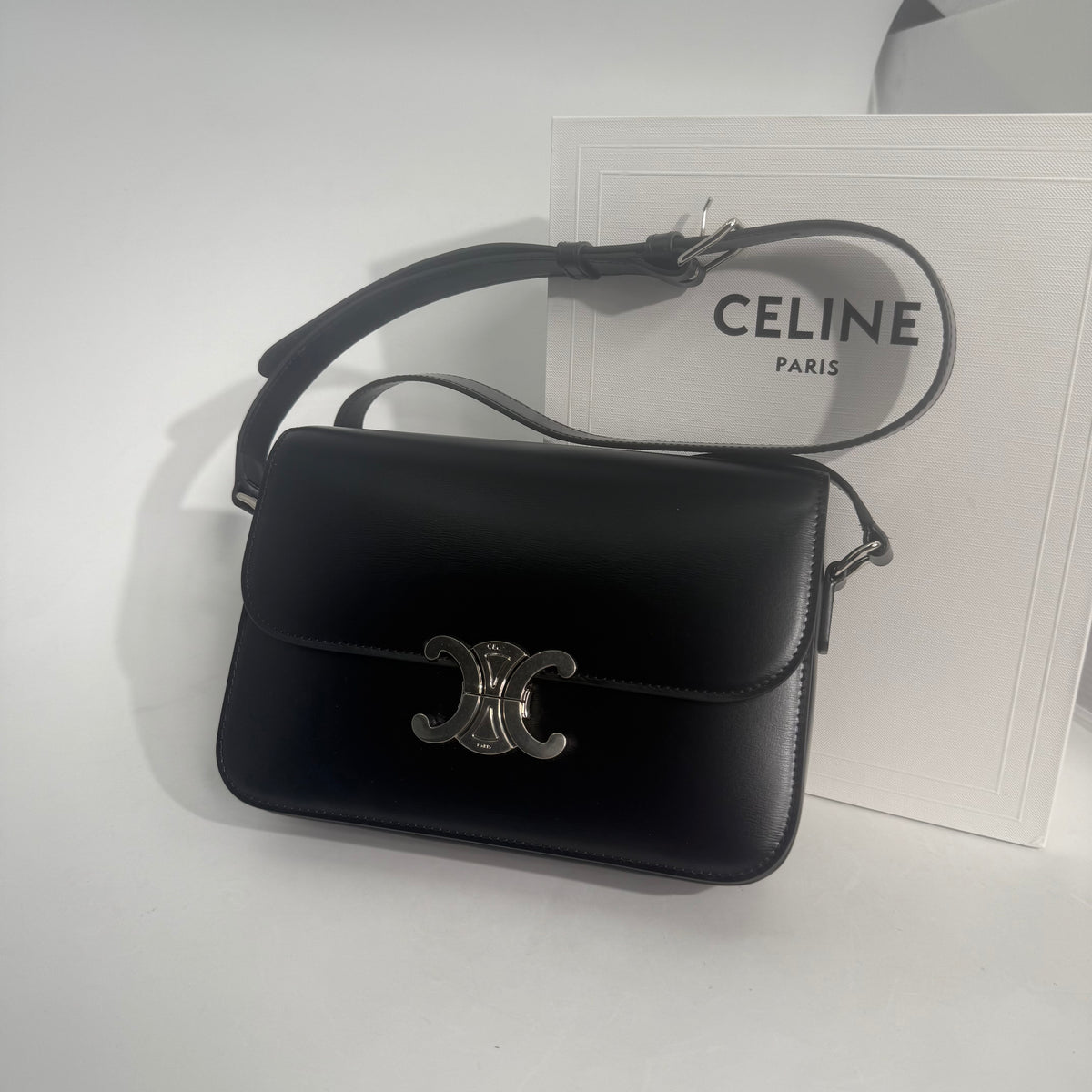 Celine Triomphe Crossbody SHW