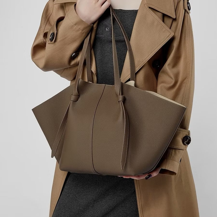 "Polene" Bespoke Leather Tote Bag (Brandless)
