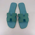 Hermes Oran Epsom (Blue/Green)