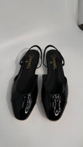 Chanel Slingback Patent Shoes