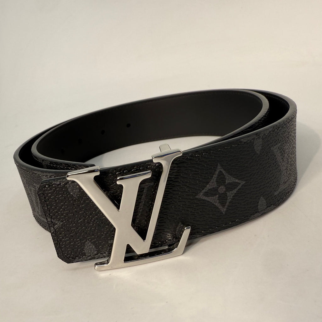 Louis Vuitton LV Initiales Reversible Belt in Monogram Eclipse