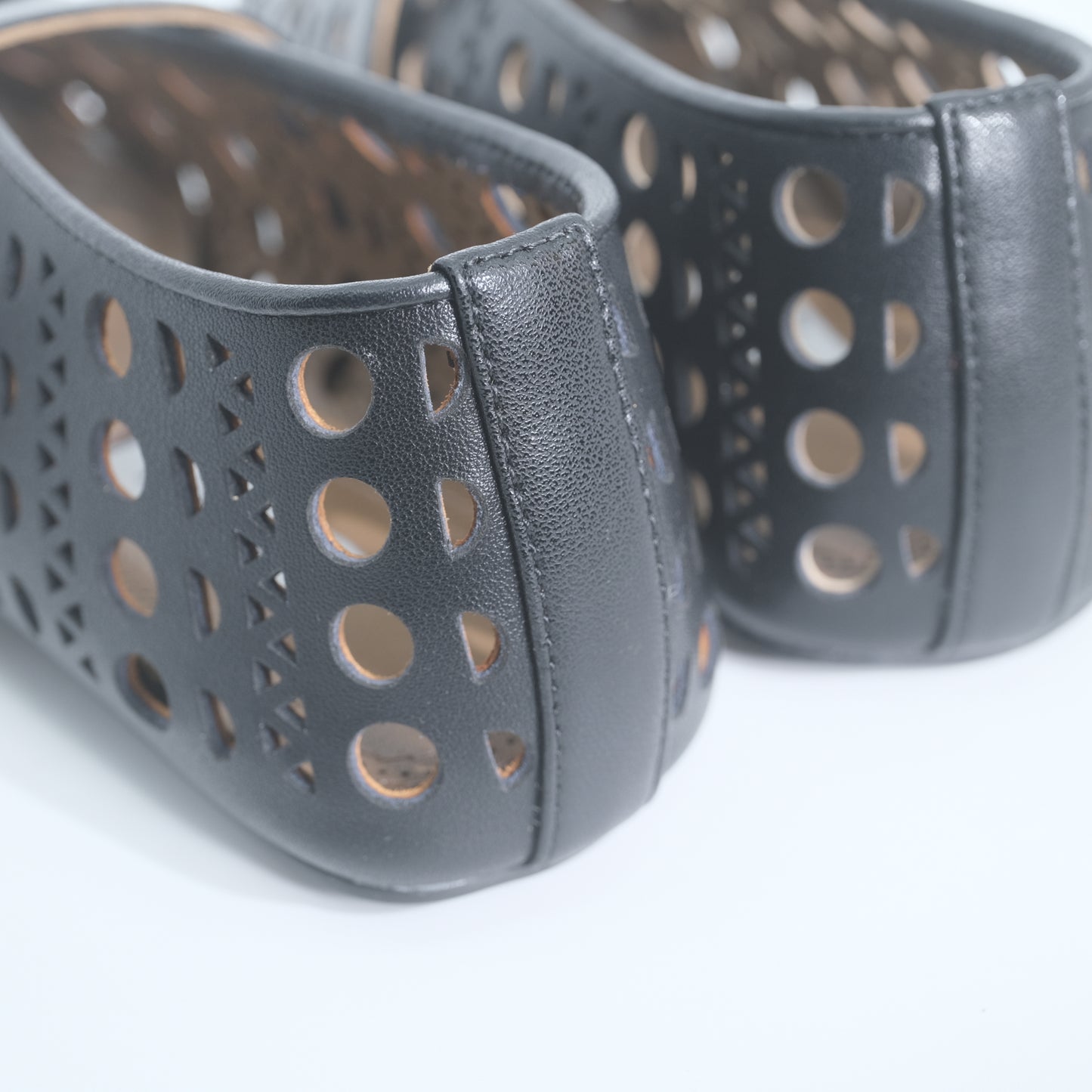 Alaia Perforated Ballet (Black)