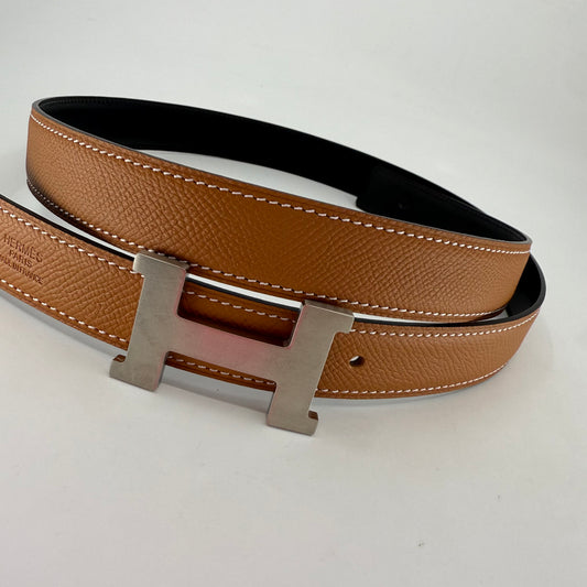 Hermes H Constance Belt SHW 24mm
