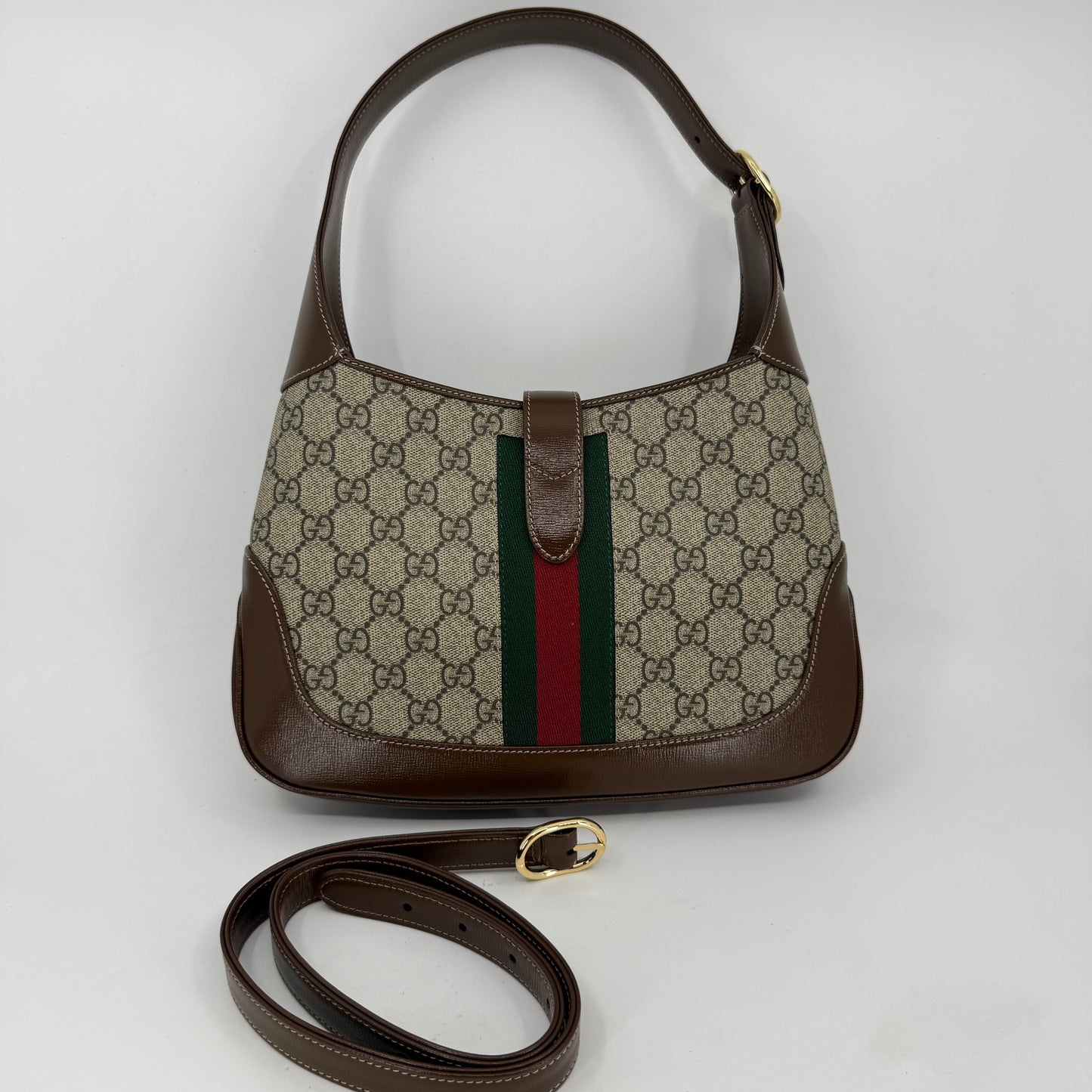 Gucci Jackie Horsebit 1961 (Monogram)