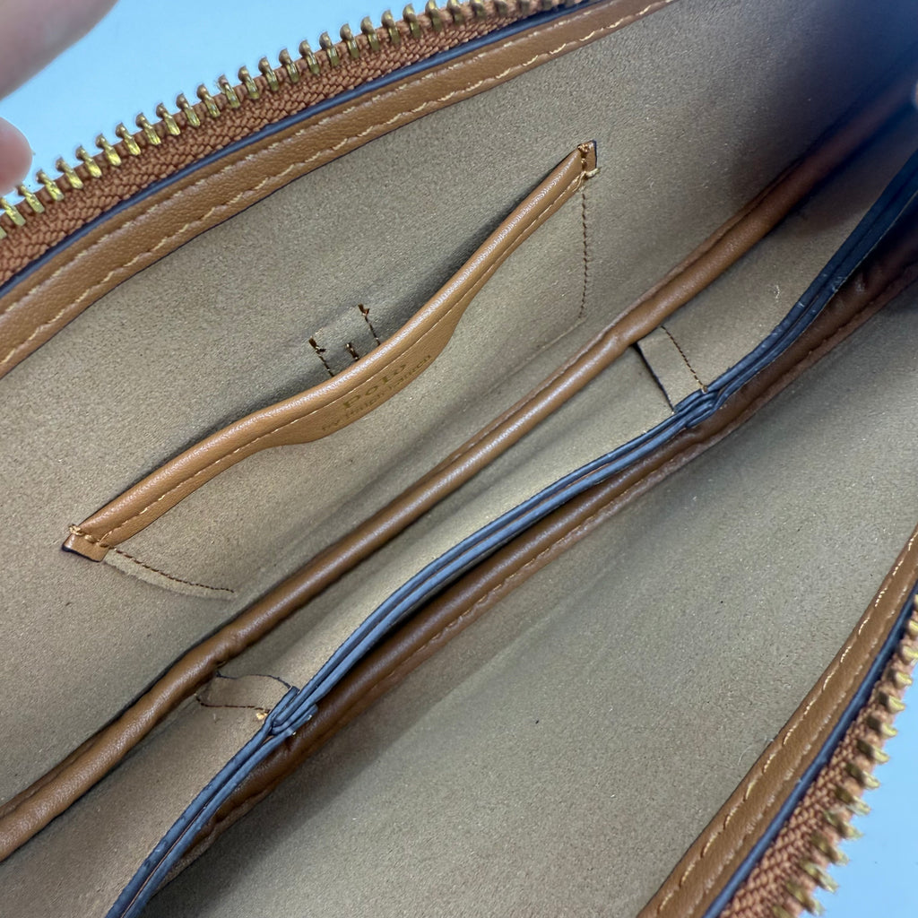 Ralph Lauren Crescent Moon Bag (Brown)