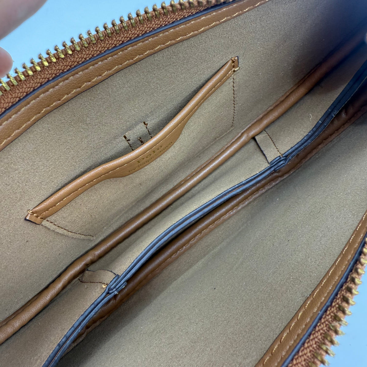 Ralph Lauren Crescent Moon Bag (Brown)