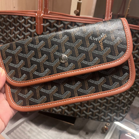Goyard PM Tote (Brown)