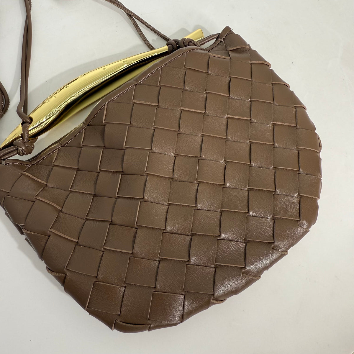 Bottega Venetta Mini Sardine Bag (Taupe)