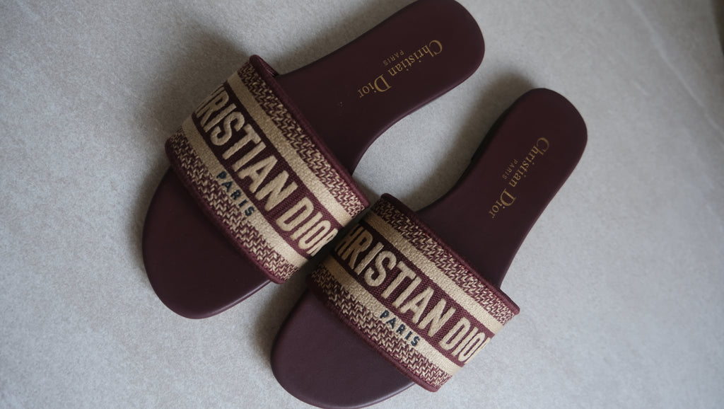 Christian Dior Dway Maroon