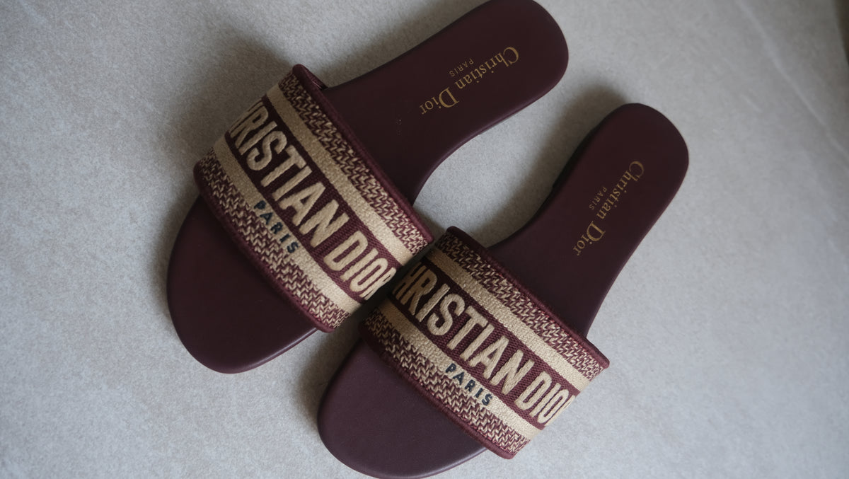 Christian Dior Dway Maroon