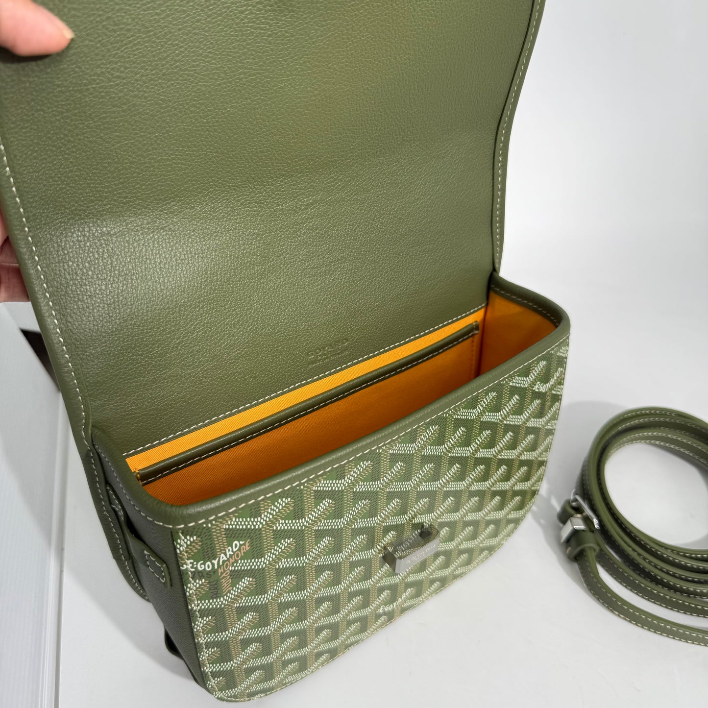 Goyard Goyardine Belvedere PM