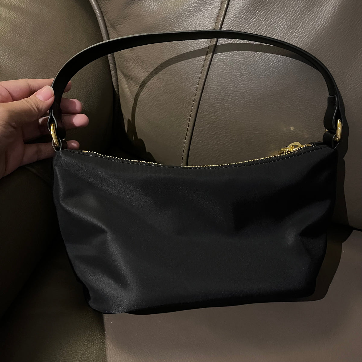 Prada Mini Baguette (with chain)