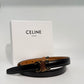 Celine Triomphe Reversible Belt
