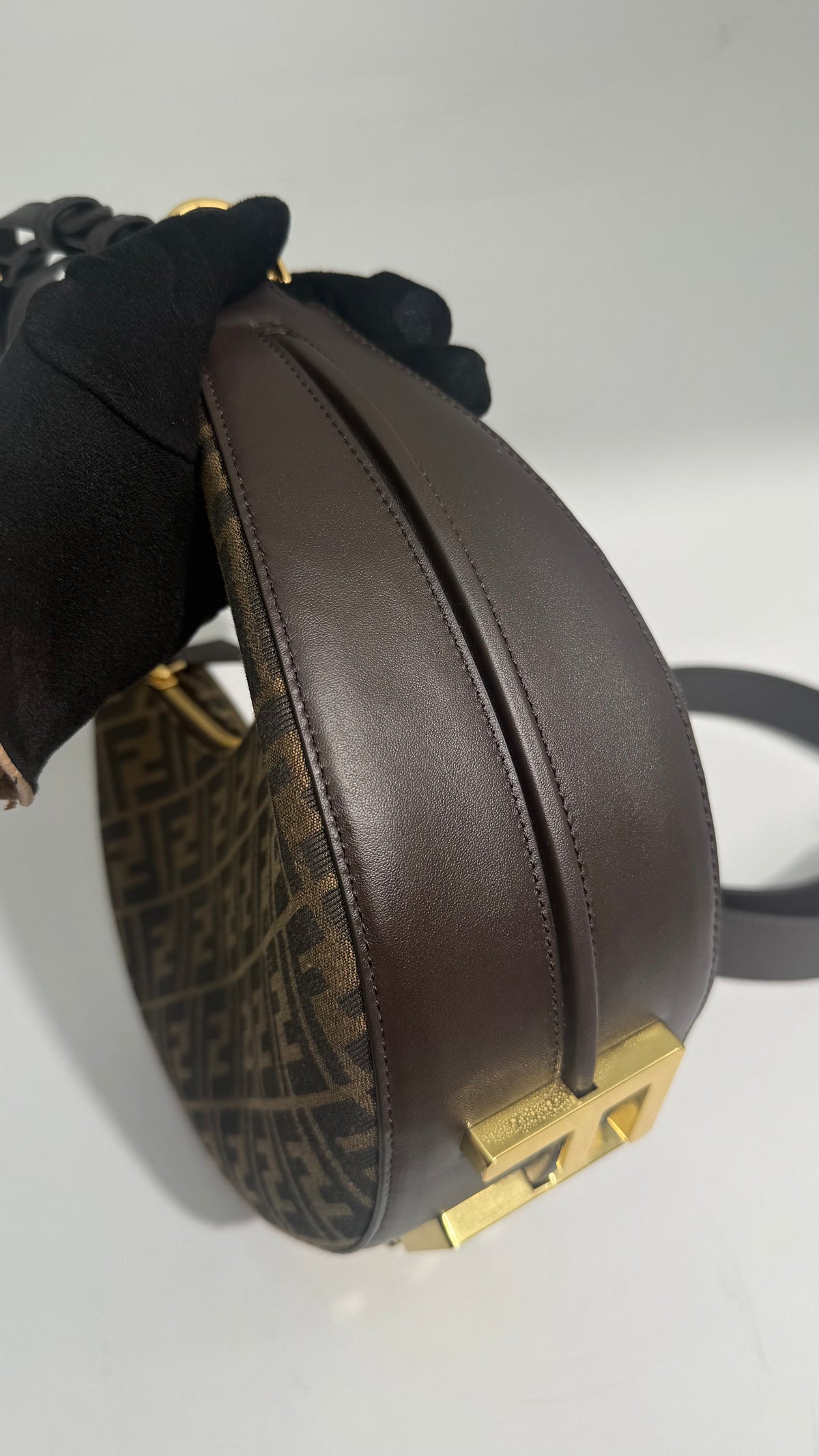Fendigraphy Crossbody Baguette