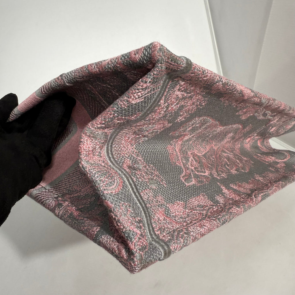 Christian Dior Book Tote Pink/Gray
