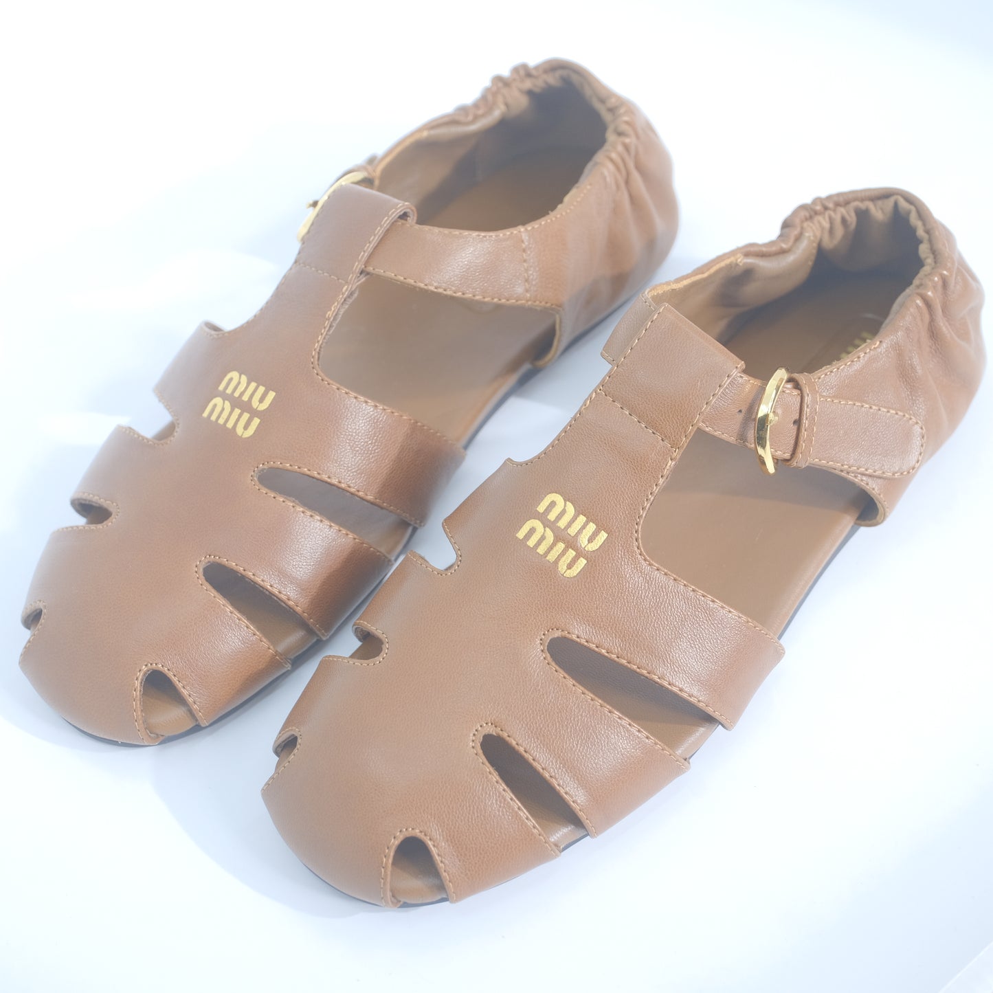 Miu Miu Mary Janes Strap Sandals