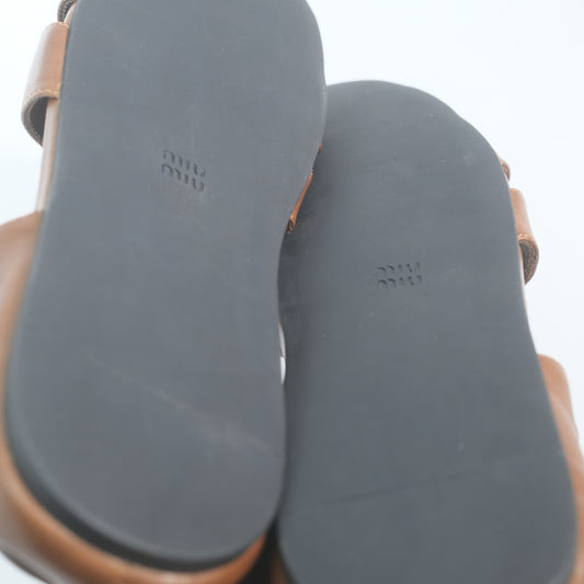 Miu Miu Mary Janes Strap Sandals