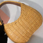 Miu Miu Wander Wicker Hobo Bag